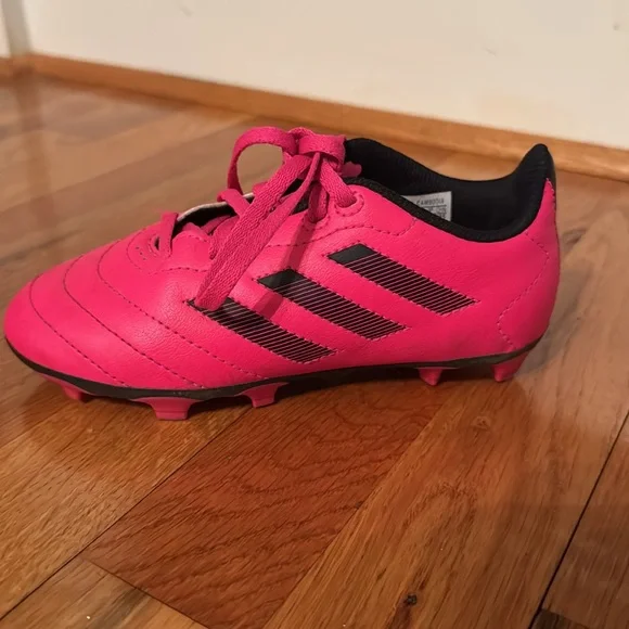 Adidas Pink Soccer Cleats Girls 13K - Picture 5 of 10